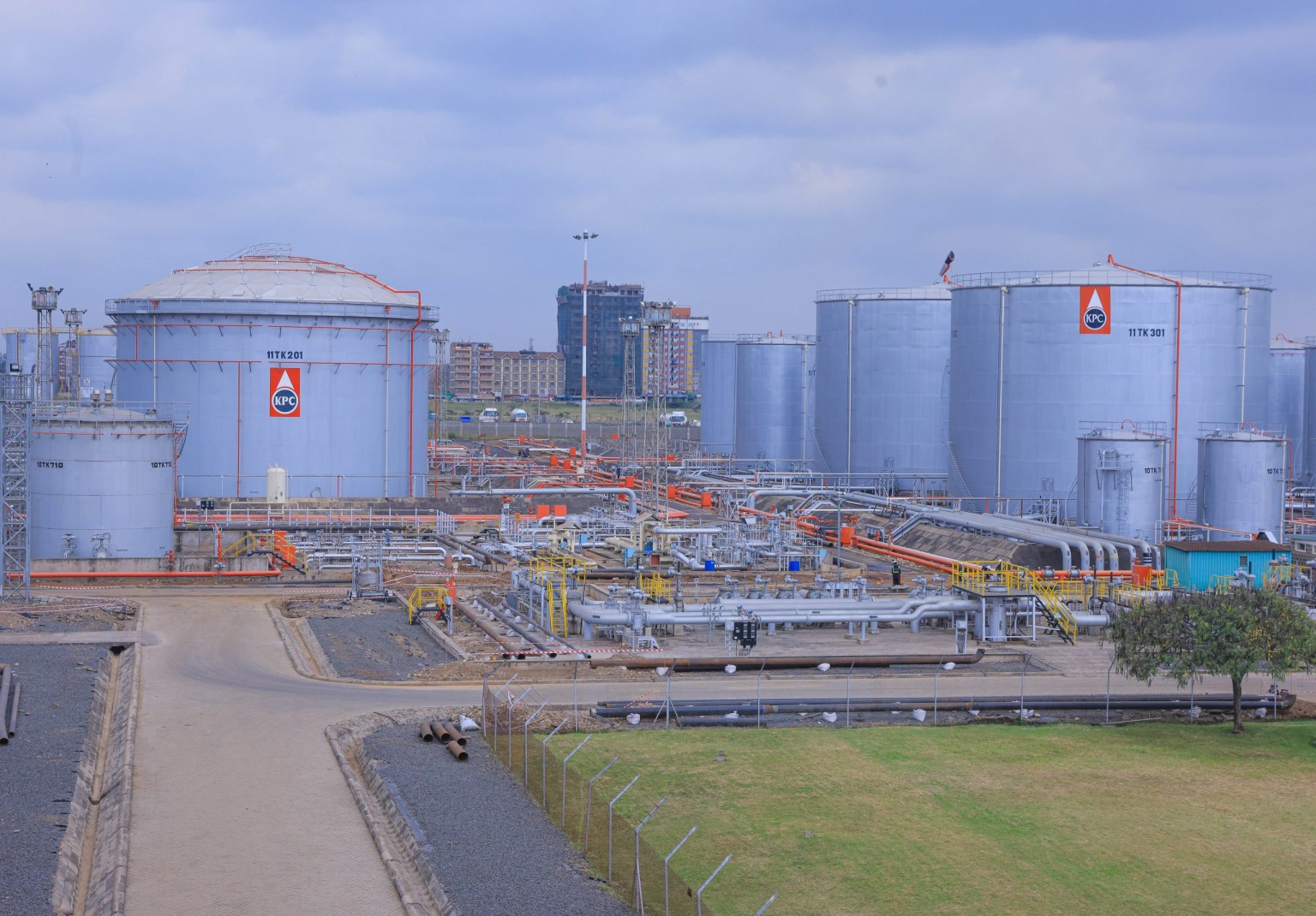 KPC oil depot.